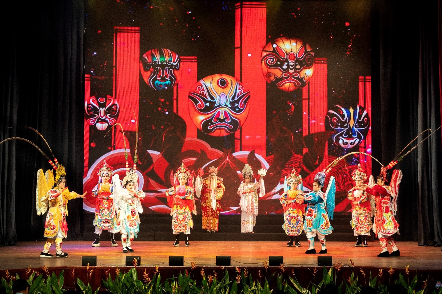 Hình ảnh minh hoạ một vở Chèo
